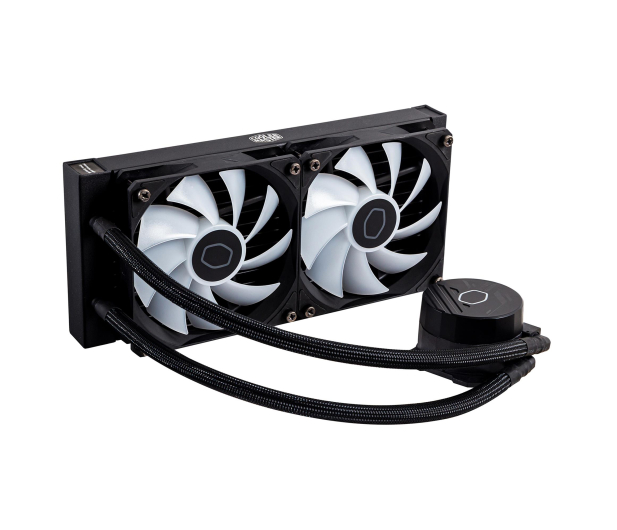 COOLER MASTER Masterliquid 240L Core ARGB Black 2x120mm - 1145988 - zdjęcie 3